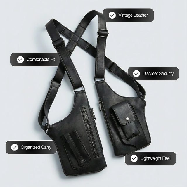 Domical™Leather Crossbody Bag