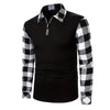 Domical™Casual Long Sleeve Half Zip Shirt