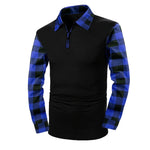 Domical™Casual Long Sleeve Half Zip Shirt