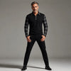Domical™Casual Long Sleeve Half Zip Shirt