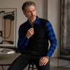 Domical™Casual Long Sleeve Half Zip Shirt