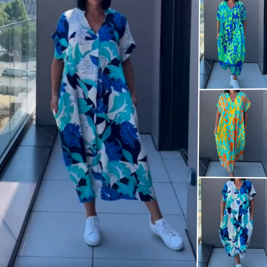 Everyday V-Neck Comfort Dress