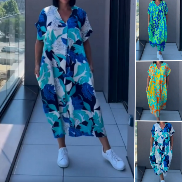 Everyday V-Neck Comfort Dress