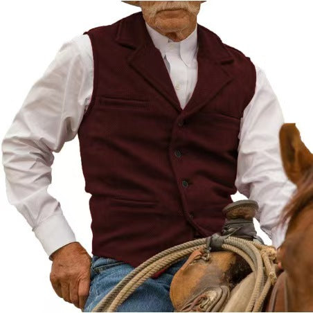 3-Season Heritage Tweed Cowboy Waistcoat